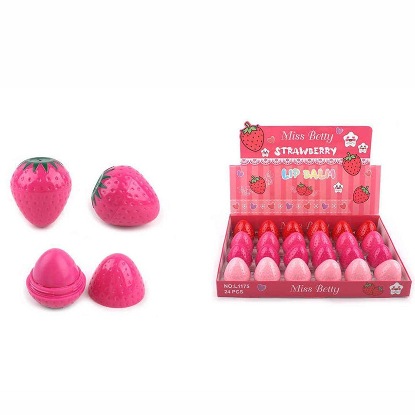Strawberry Star Lip Balm (L1175) W - A - 03 - TRUECOLOR WHOLESALE