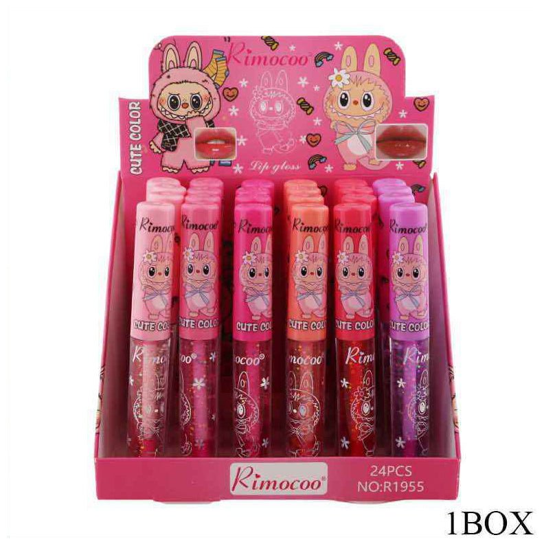 Rimocoo Cute Monster Lip Gloss (R1955) W - B - 01 - TRUECOLOR WHOLESALE