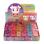 O'Lanney Cute Cow Lip Gloss (LC636) W - B - 02 - TRUECOLOR WHOLESALE