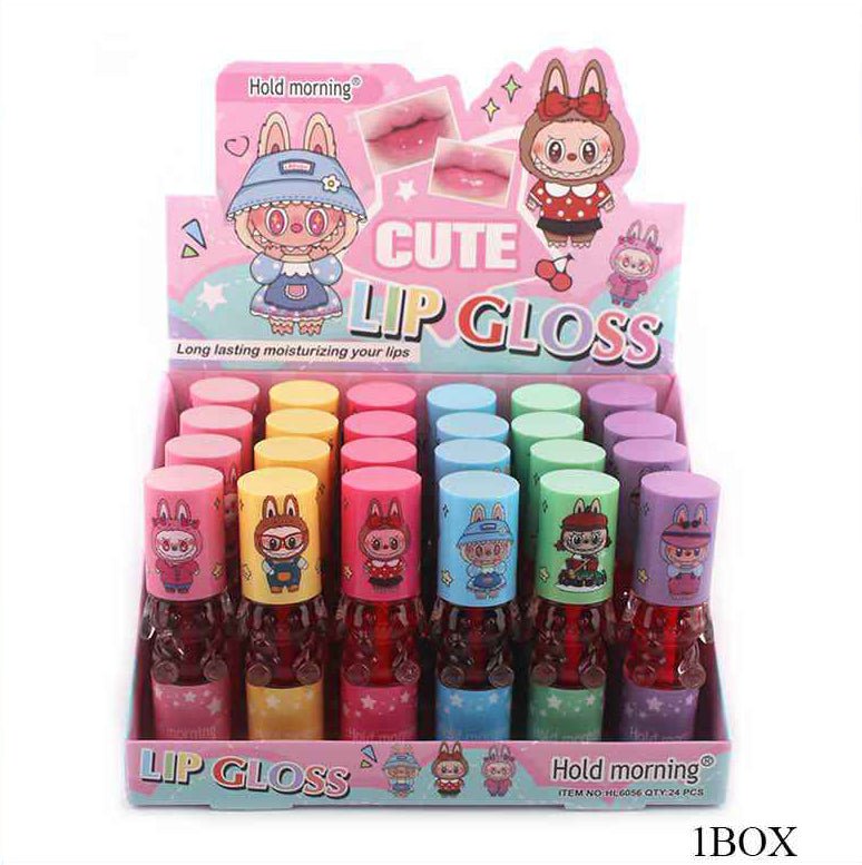 Pink Monster Cute Lip Gloss (HL6056) W - B - 04 - TRUECOLOR WHOLESALE