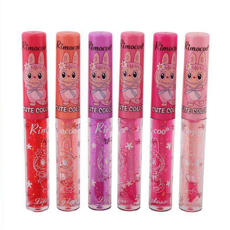 Rimocoo Cute Monster Lip Gloss (R1955) W - B - 01 - TRUECOLOR WHOLESALE