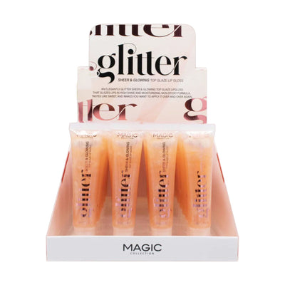 Magic - Glitter Sheer & Glowing Top Glaze Lip Gloss - TRUECOLOR WHOLESALE