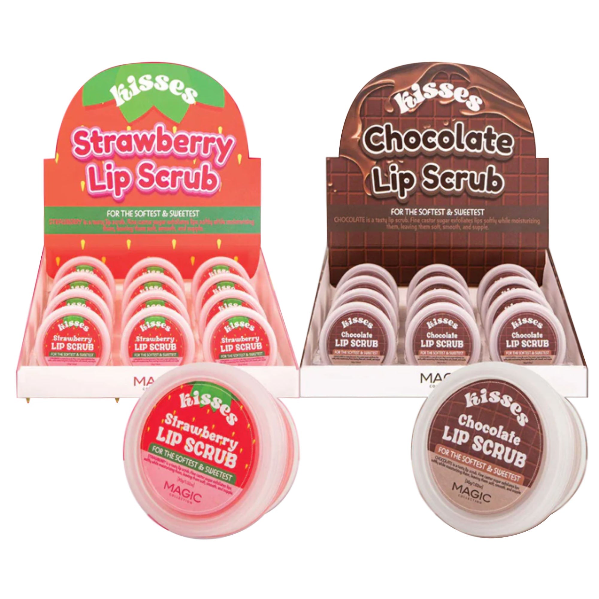 Magic - Lip Scrub Chocolate/Strawberry - TRUECOLOR WHOLESALE