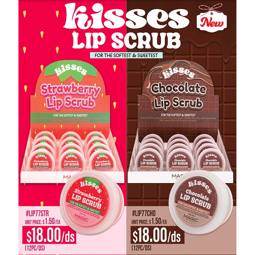 Magic - Lip Scrub Chocolate/Strawberry - TRUECOLOR WHOLESALE