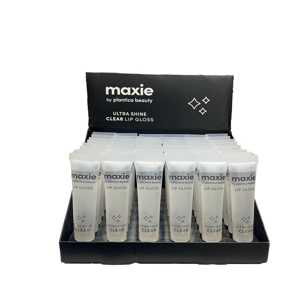 Maxie By Plantica Beauty - Ultra Shine Clear Lip Gloss - TRUECOLOR WHOLESALE