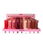 Moira Makeup Display Butter Bliss Lip Balm (01 - 09) - TRUECOLOR WHOLESALE