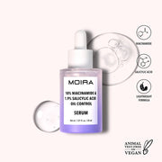 Moira - 10% Niacinamide & 1.9% Salicylic Acid Oil Control Serum - TRUECOLOR WHOLESALE