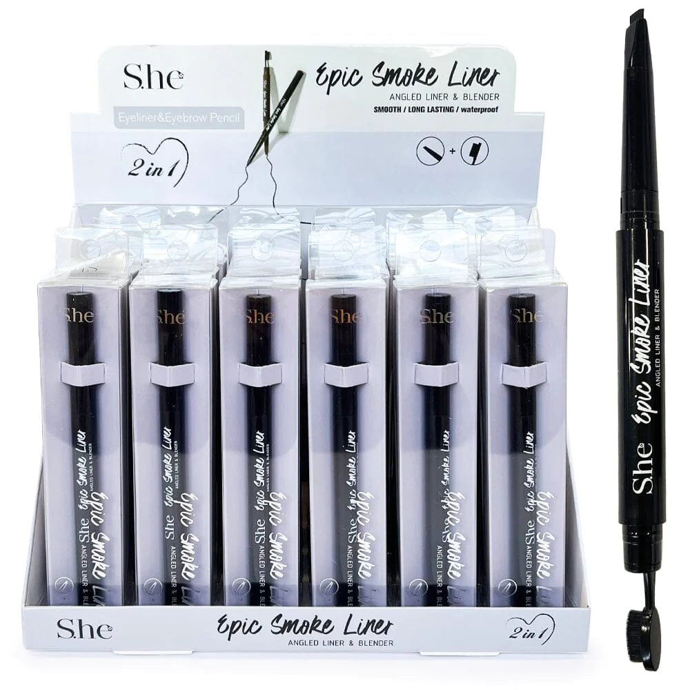 S.HE - Epic Smoke Liner - Black - TRUECOLOR WHOLESALE