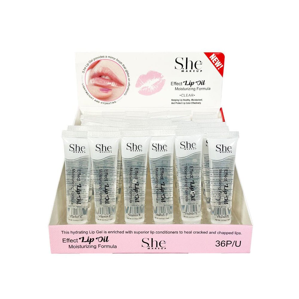 S.HE - Lip Gloss Effect Lip Oil - TRUECOLOR WHOLESALE