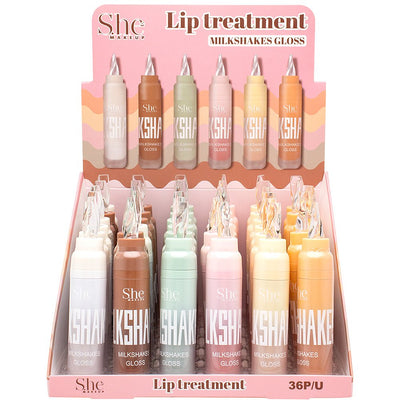 S.HE - Lip Treatment Milkshakes Gloss - TRUECOLOR WHOLESALE