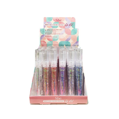 S.HE - Brocade Color Change Lip Oil - TRUECOLOR WHOLESALE
