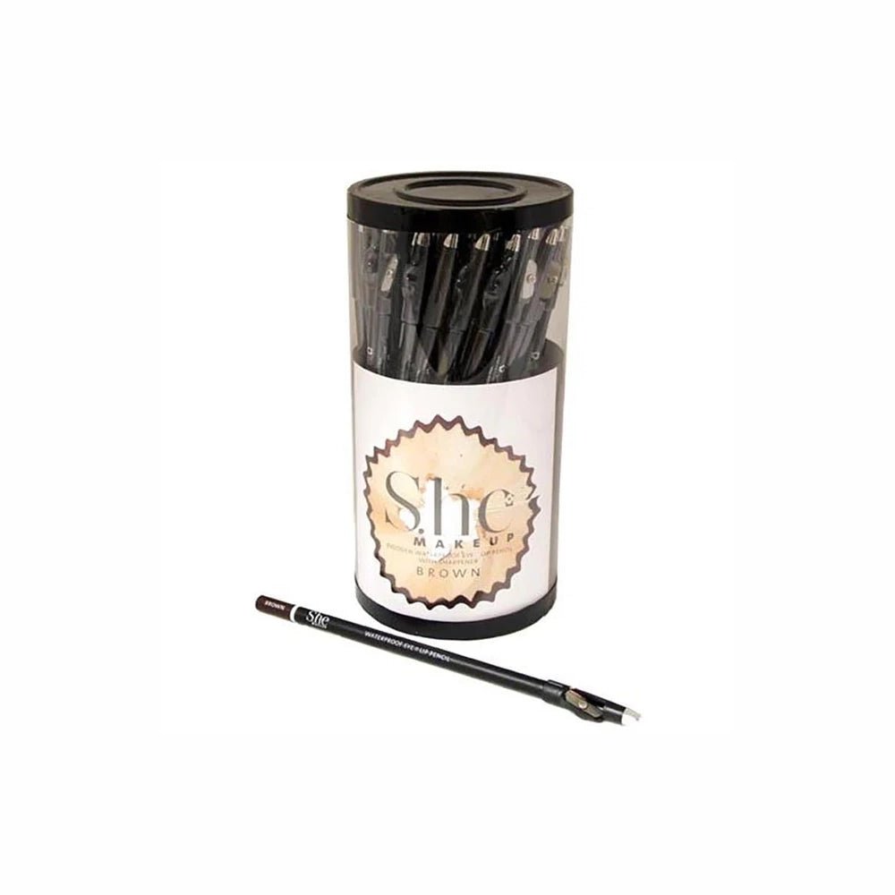 S.HE - Long Pencil Sharpener Dark Brown - TRUECOLOR WHOLESALE