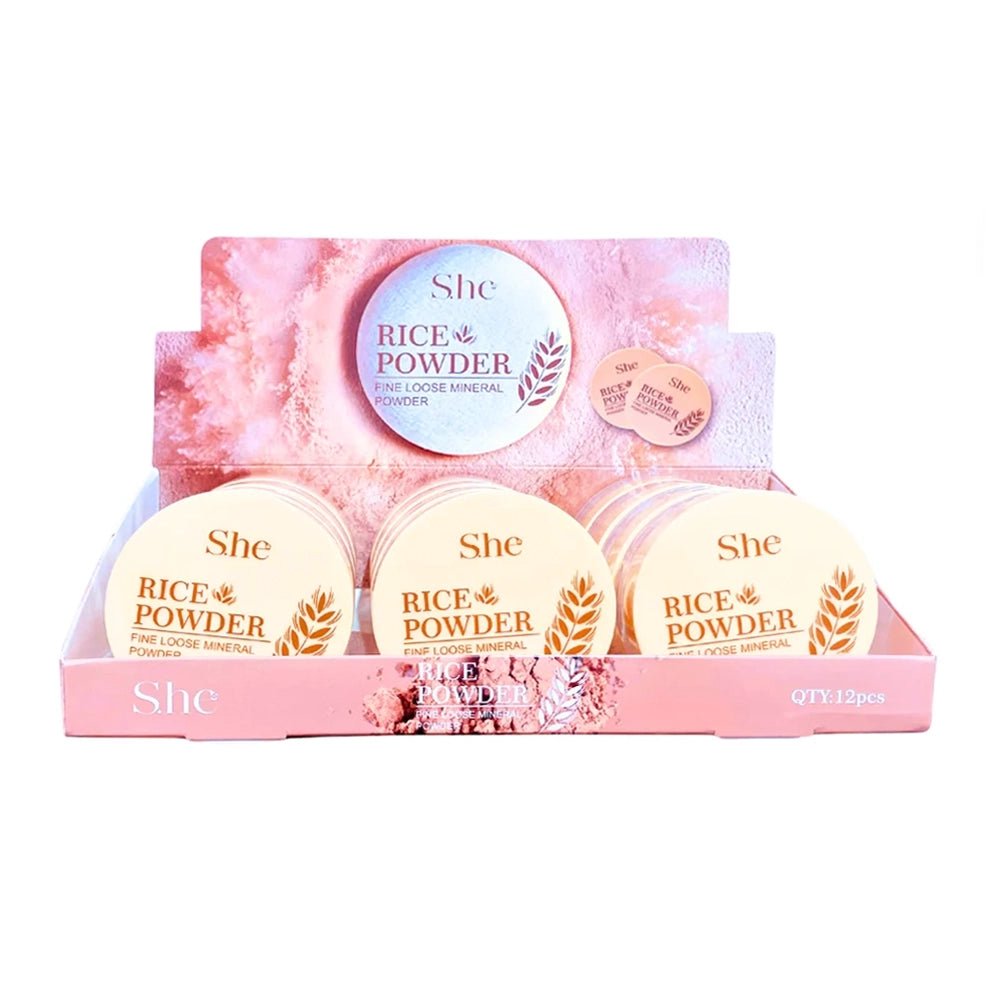 S.HE - Rice Powder Mineral Powder - TRUECOLOR WHOLESALE