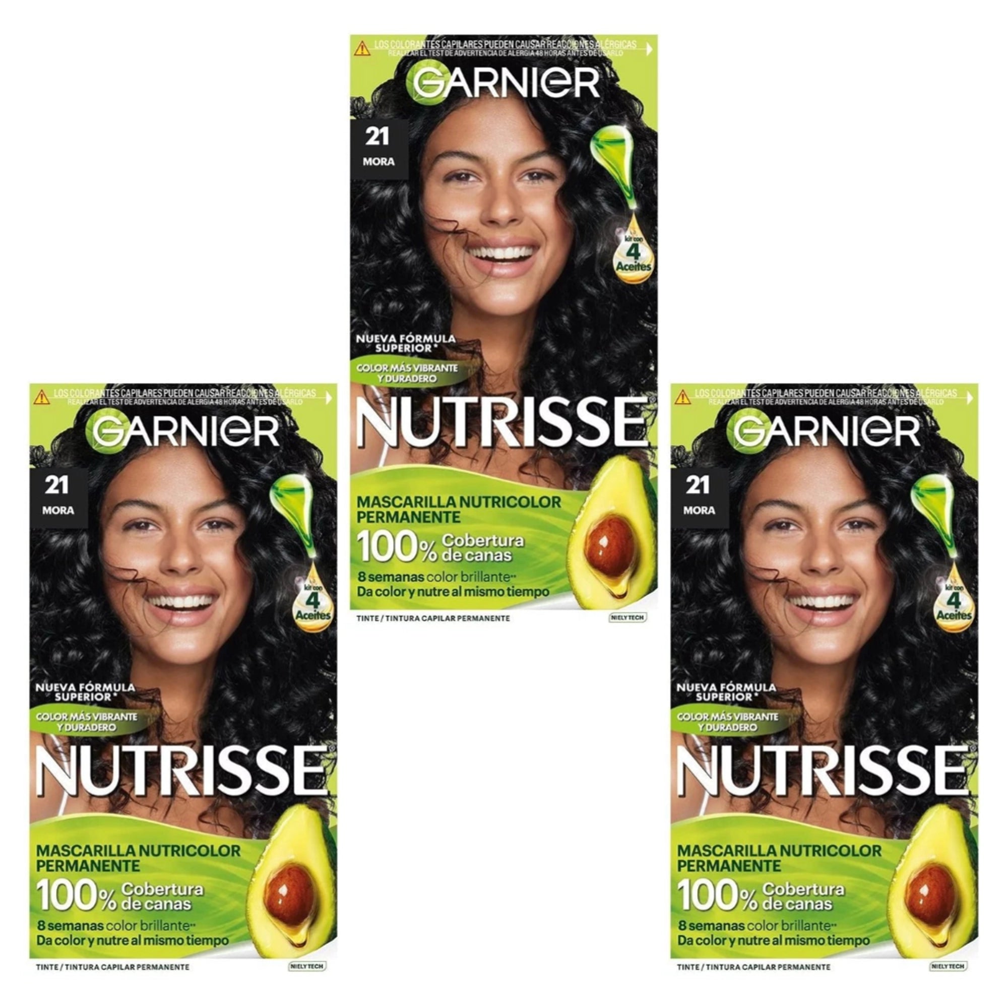 GARNIER - Hair Dye Nutrisse 21 Blue Black