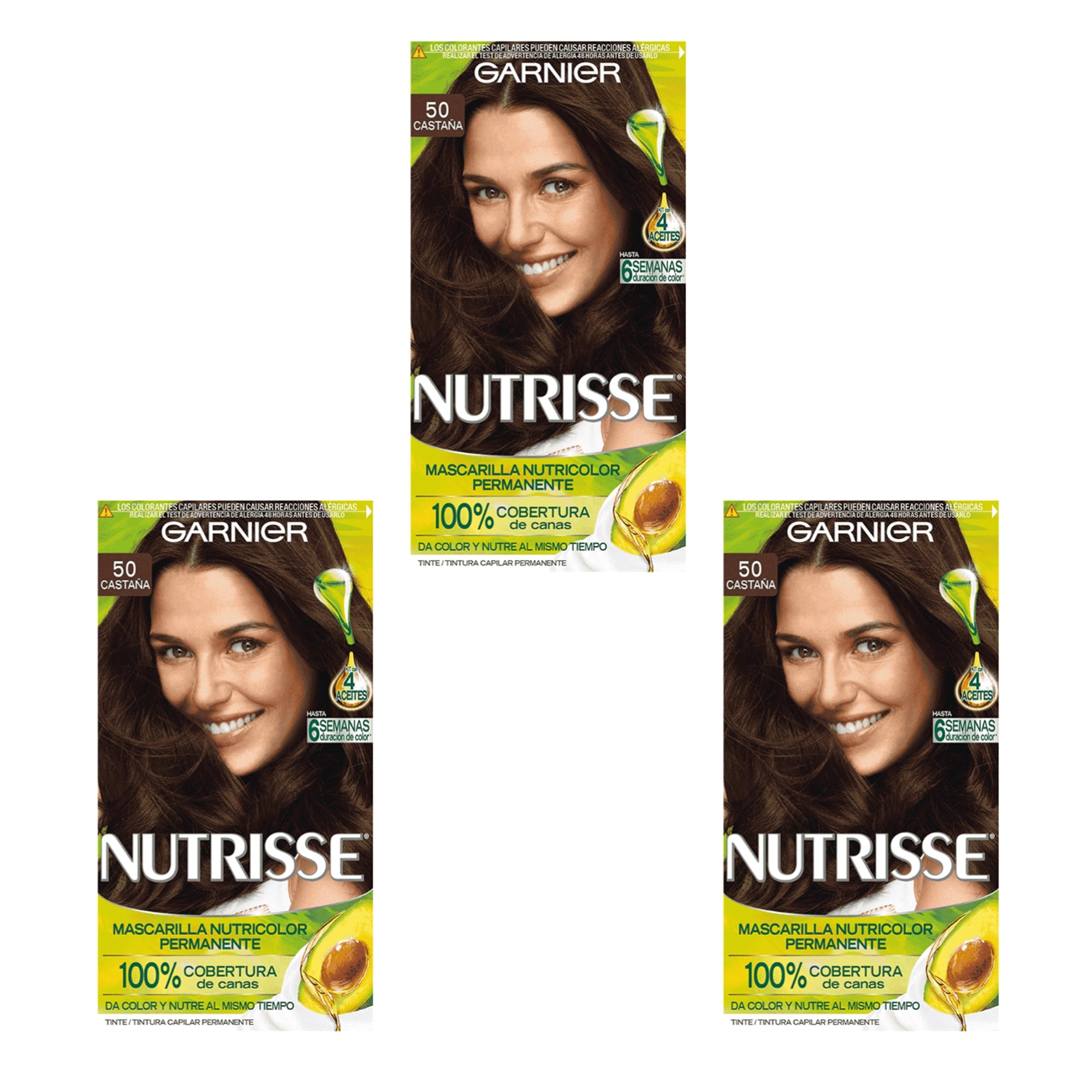 GARNIER - Hair Dye Nutrisse 50 Castana