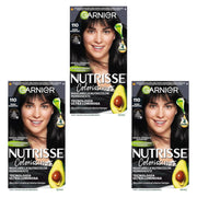 GARNIER - Hair Dye Nutrisse 110 Black Magnetic