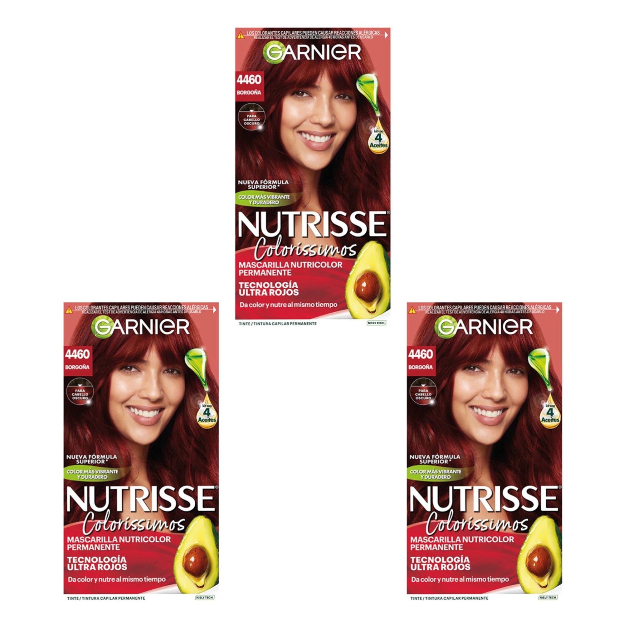 GARNIER - Hair Dye Nutrisse 4460 Burgundy