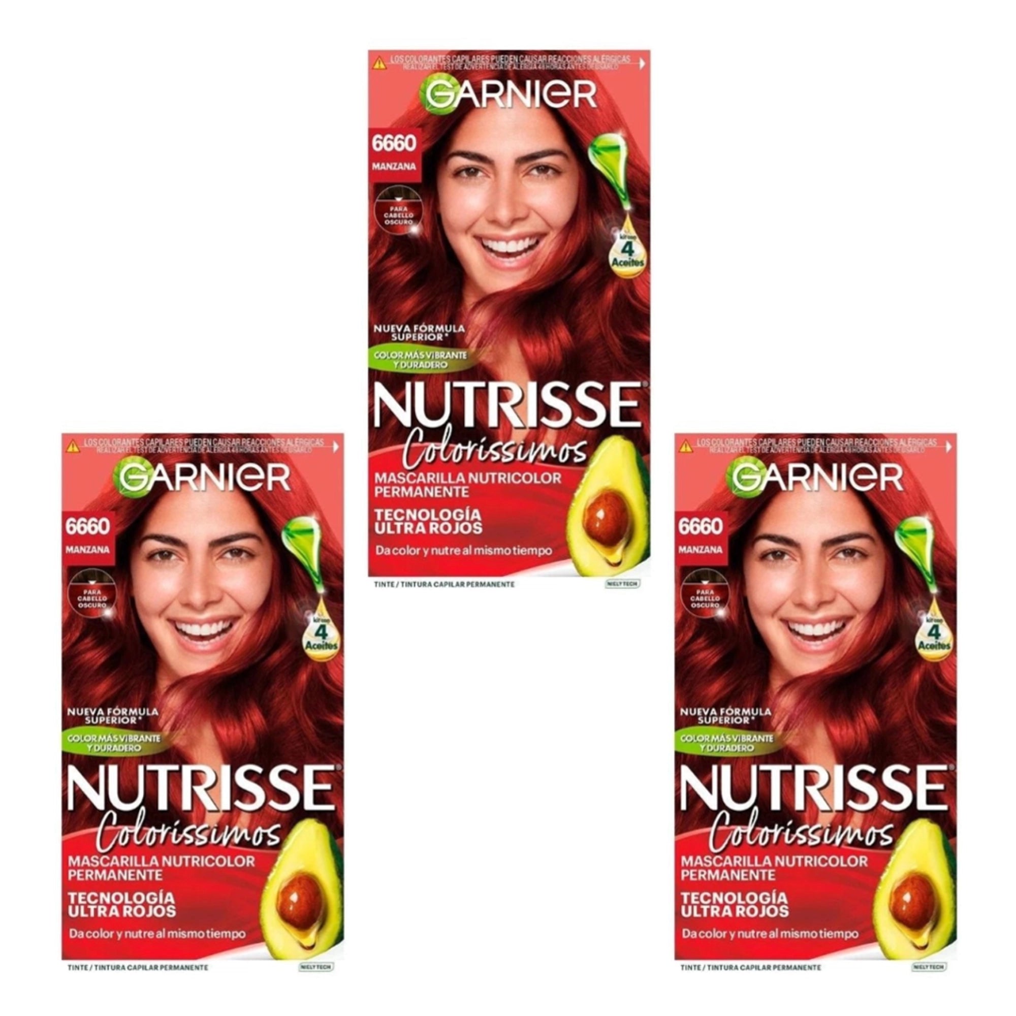 GARNIER - Hair Dye Nutrisse 6660 Apple