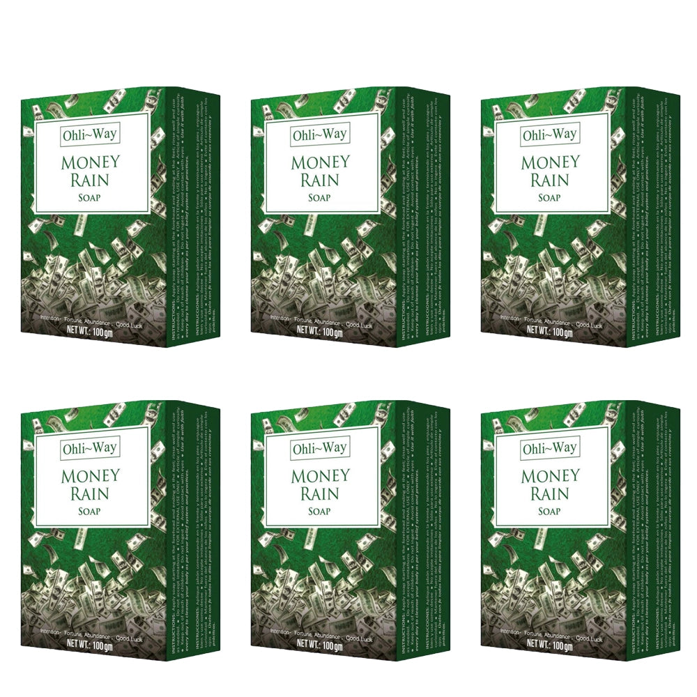 Ohli~Way Money Rain Soap – Attract Wealth, Abundance & Luck