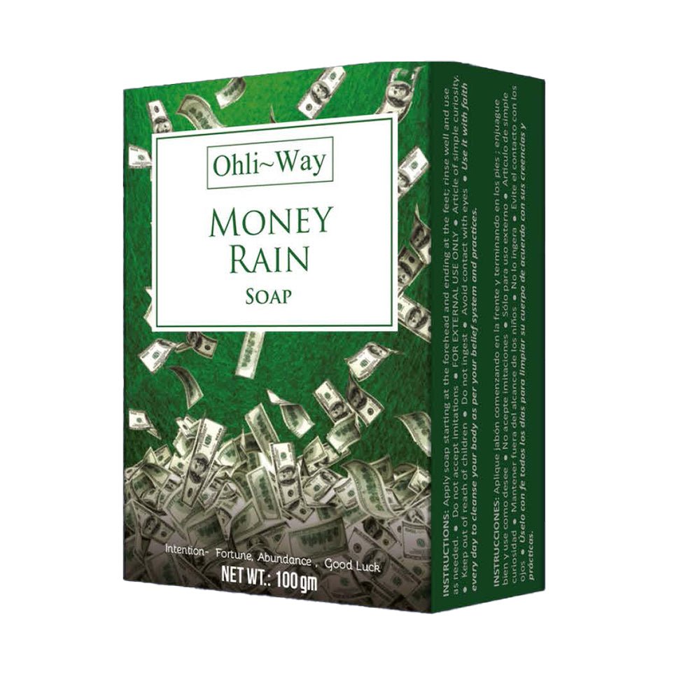 Ohli~Way Money Rain Soap – Attract Wealth, Abundance & Luck