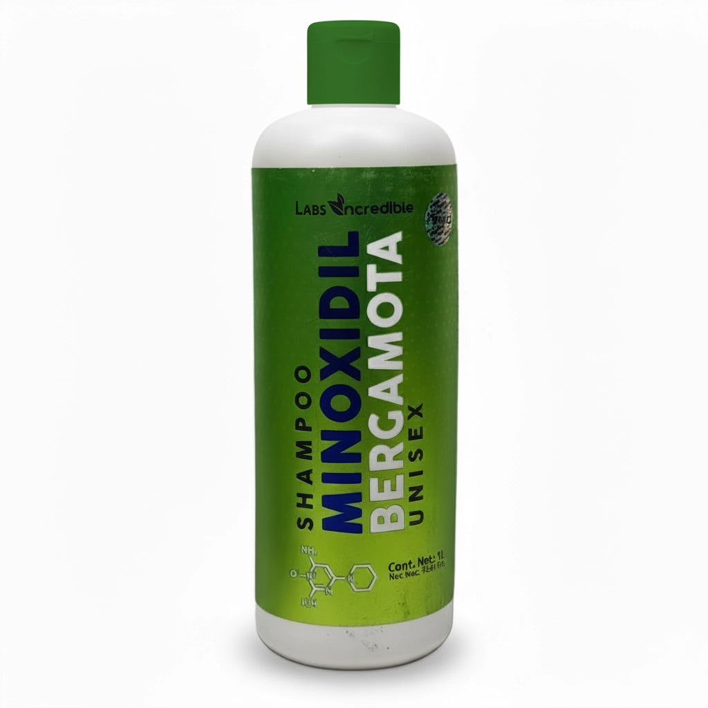 Incredible - Shampoo Minoxidil Bergamota Unisex