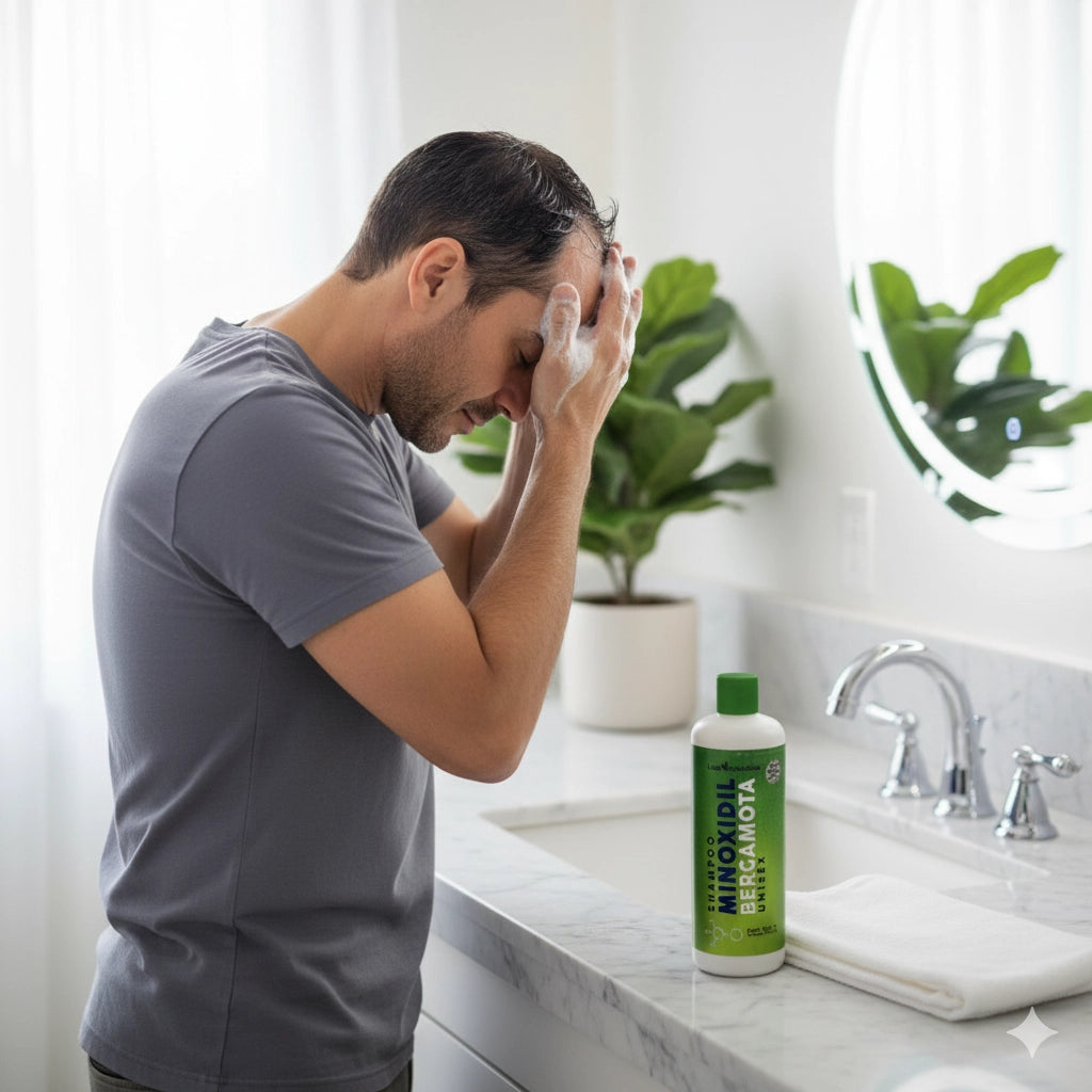 Incredible - Shampoo Minoxidil Bergamota Unisex