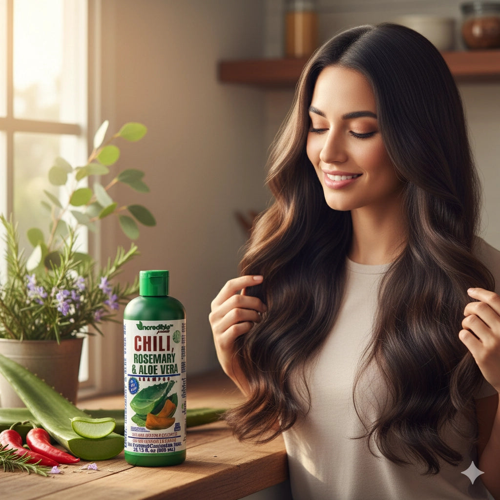 Incredible - Shampoo Chili, Rosemary & Aloe Vera