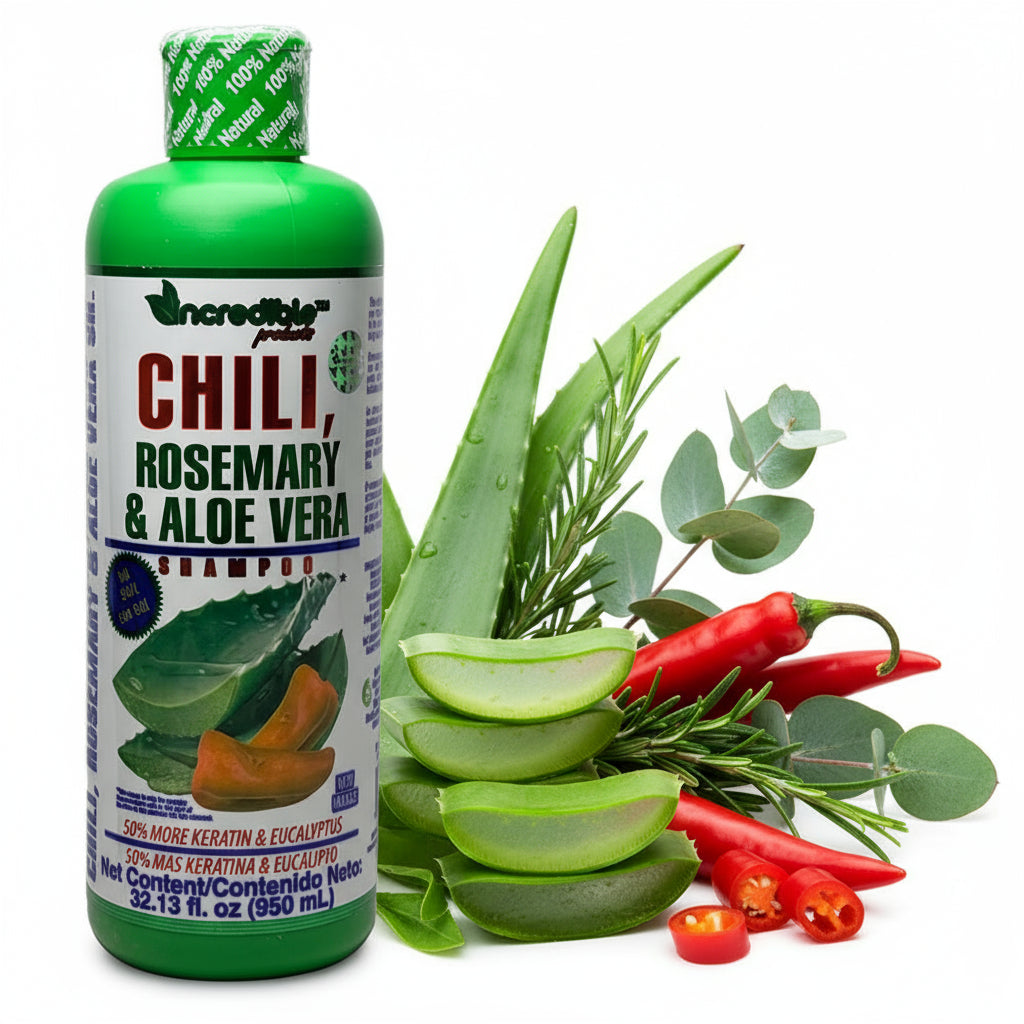 Incredible - Shampoo Chili, Rosemary & Aloe Vera - TRUECOLOR WHOLESALE