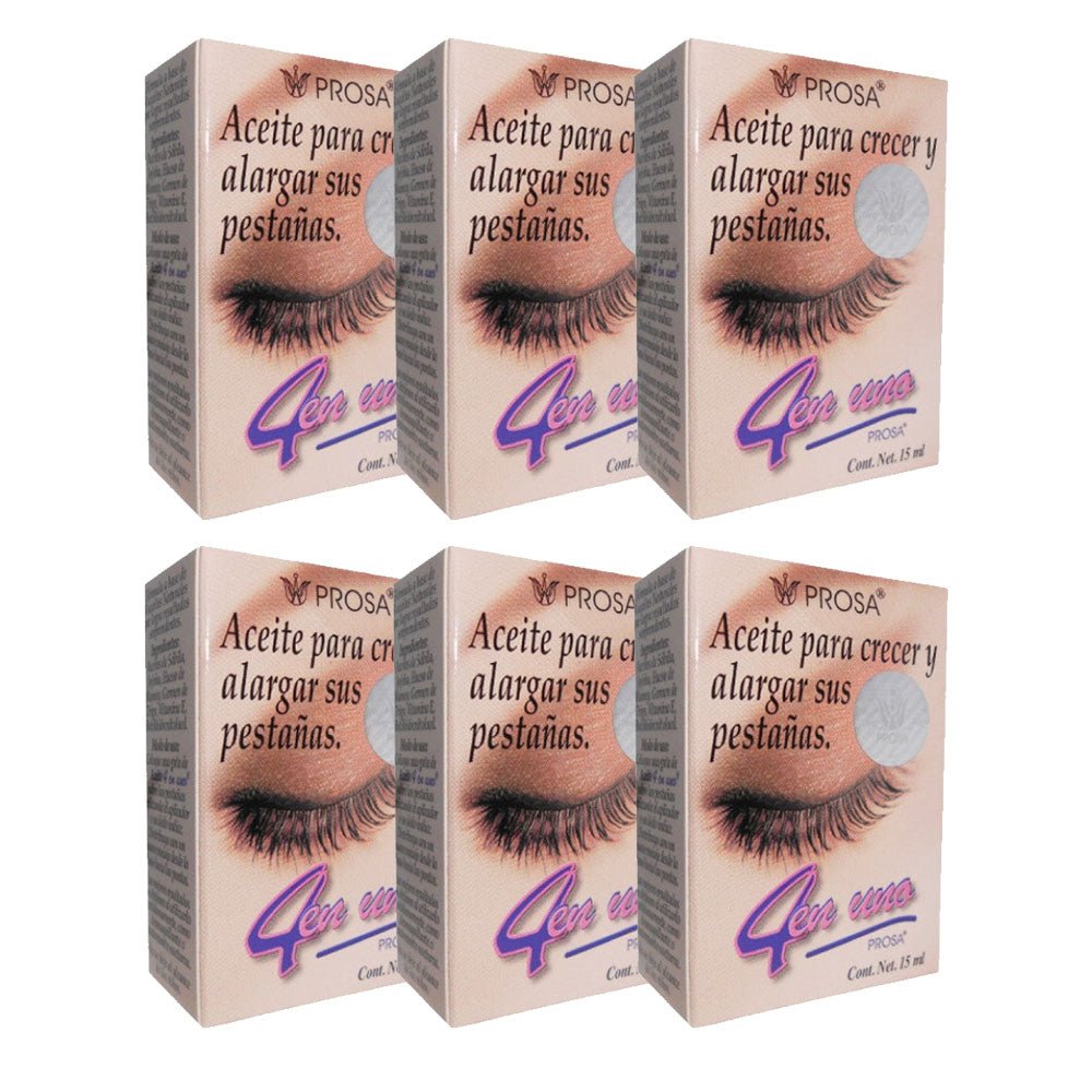 Prosa - 4 IN 1 Eyelash Oil / Aceite para Pestanas - TRUECOLOR WHOLESALE