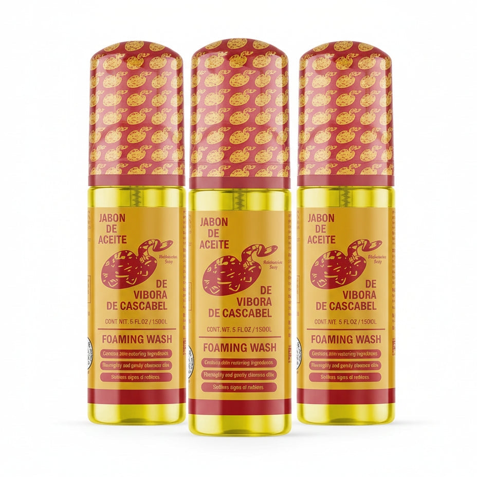 Jabón De Aceite De Vibora De Cascabel Foaming Wash (Lavado Espumoso) - TRUECOLOR WHOLESALE