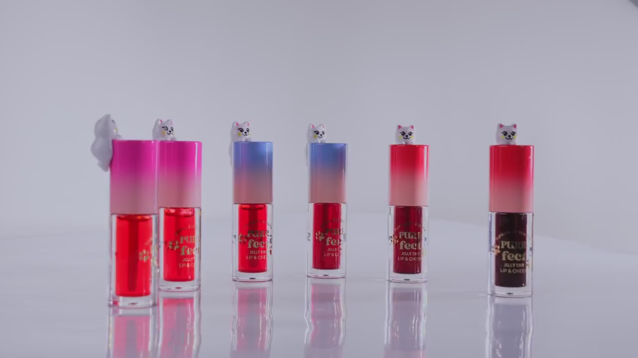 Load video: Romantic Beauty - Purr-fect Jelly Lip &amp; Cheek Tint