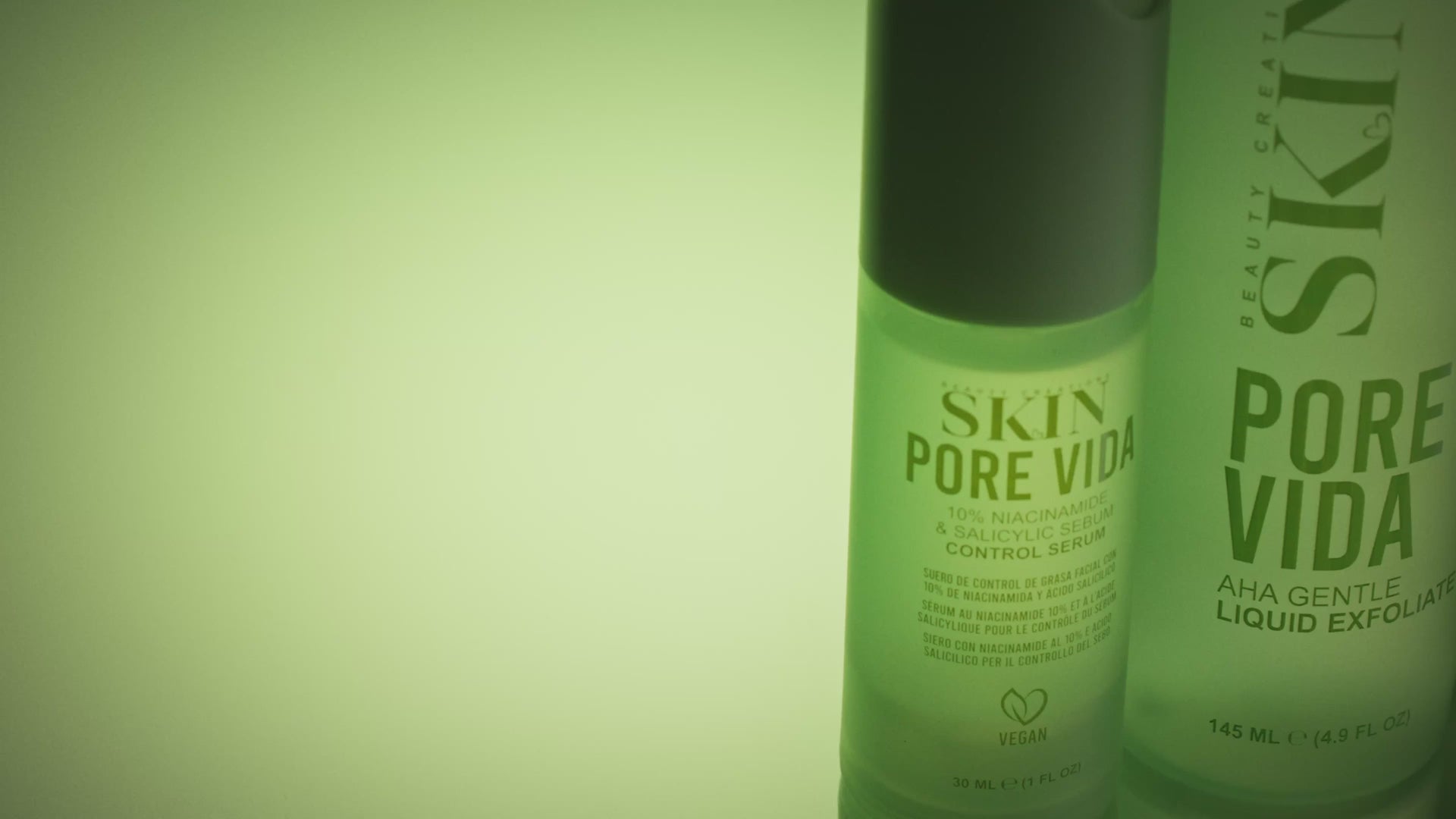 Load video: Beauty Creations SKIN Extension “Pore Vida” with Niacinamide