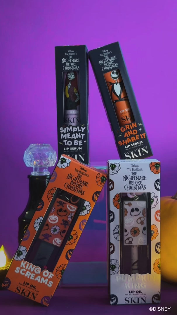Load video: Beauty Creation -  Disney Tim Burton&#39;s The Nightmare Before Christmas Makeup Collection Set