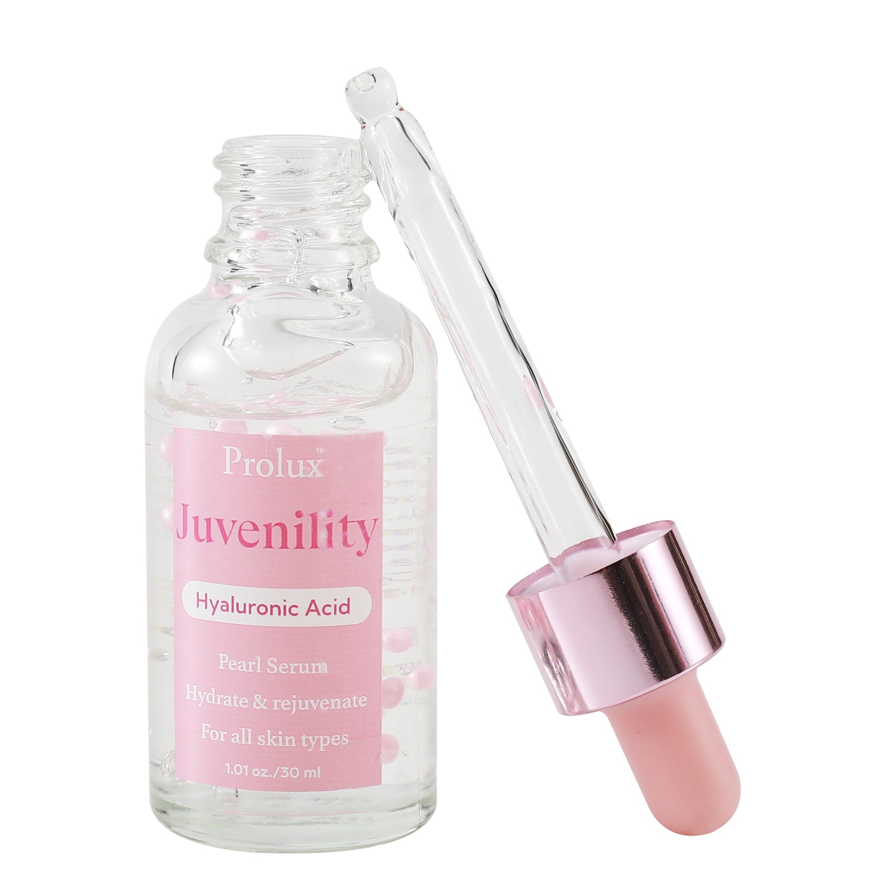 Prolux Juvenulity Hyaluronic Acid Pearl Serum – 12 Pack | Intense Hydration