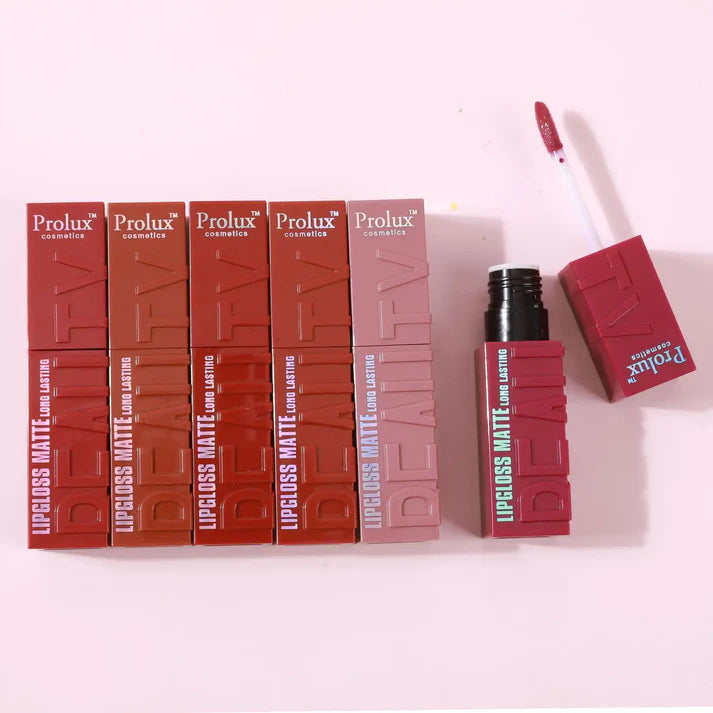 Prolux - Lip Gloss Matte Long Lasting - Dark Tone