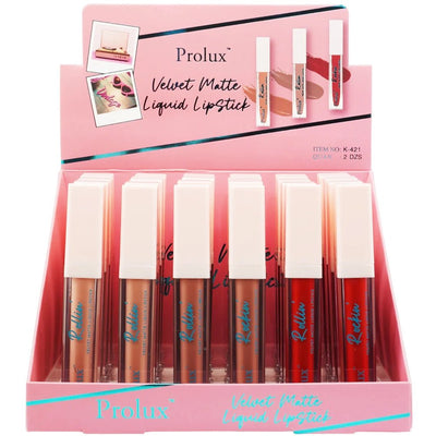 Prolux - Velvet Matte Liquid Lipstick - TRUECOLOR WHOLESALE