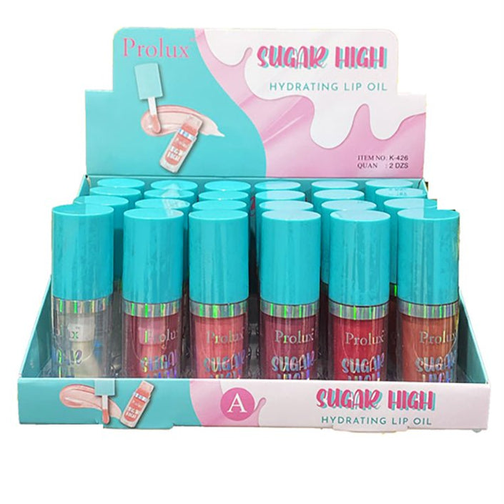 Prolux - Sugar High Hidrating Lip Oil - A - TRUECOLOR WHOLESALE