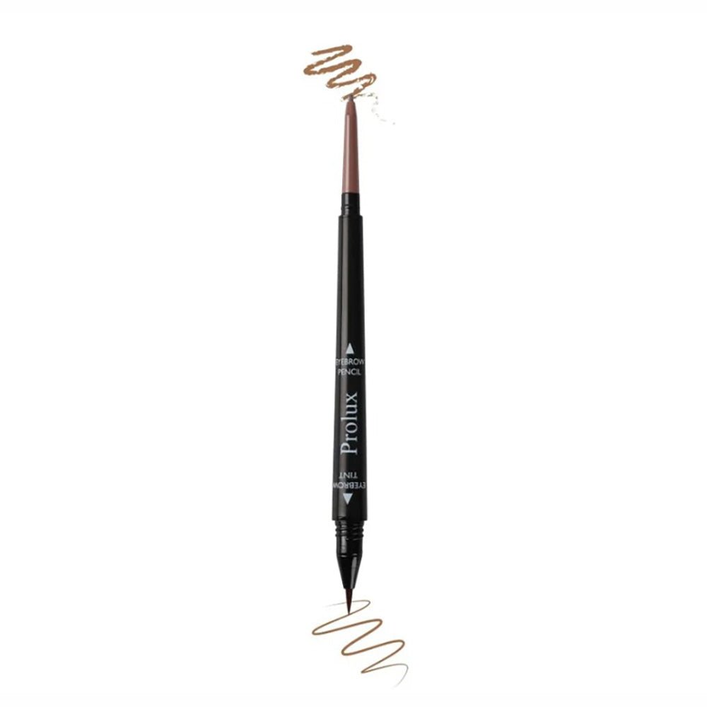 Prolux - 2 In 1 Eyebrow Pencil Dark Brown - TRUECOLOR WHOLESALE