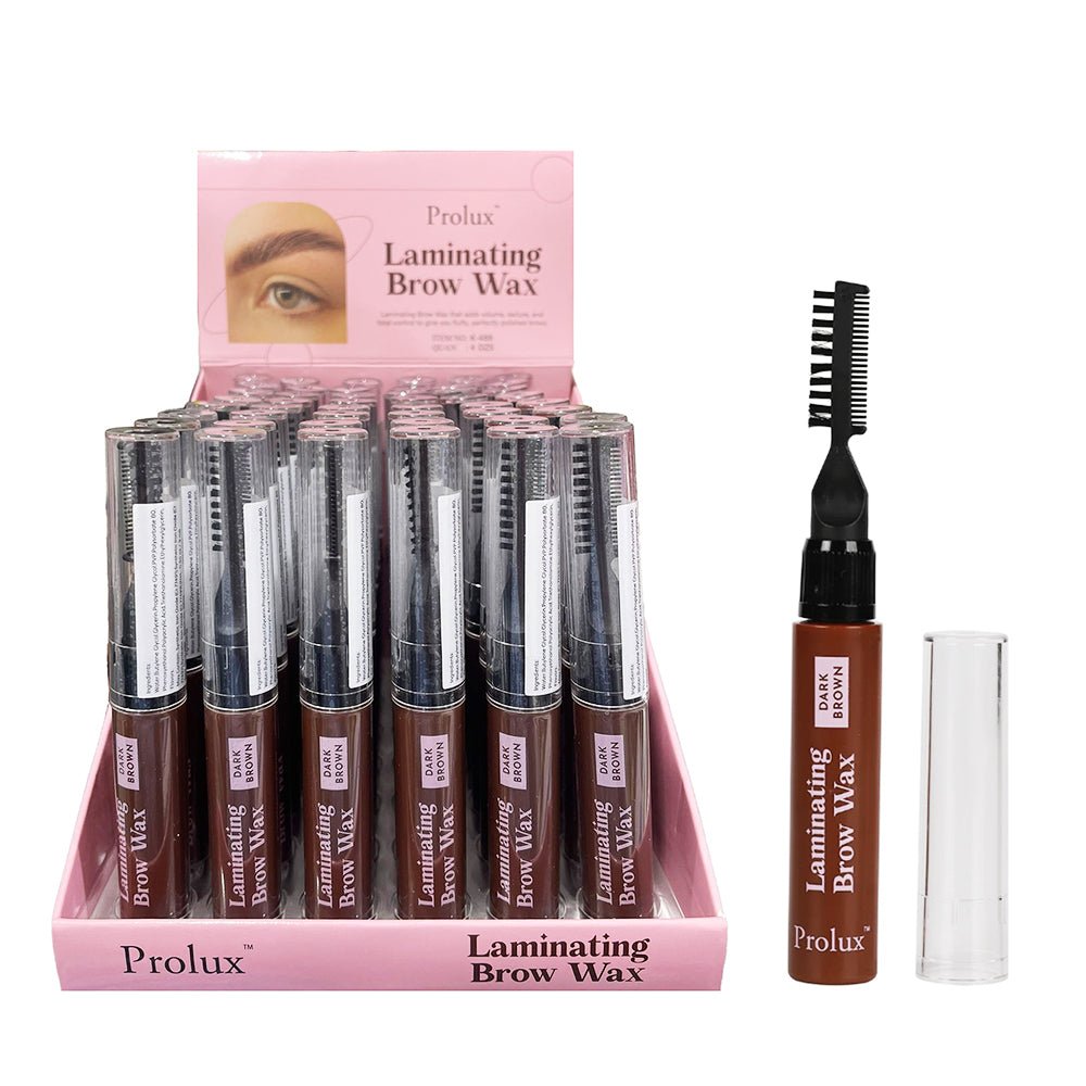 Prolux - Laminating Brow Wax Dark Brown - TRUECOLOR WHOLESALE