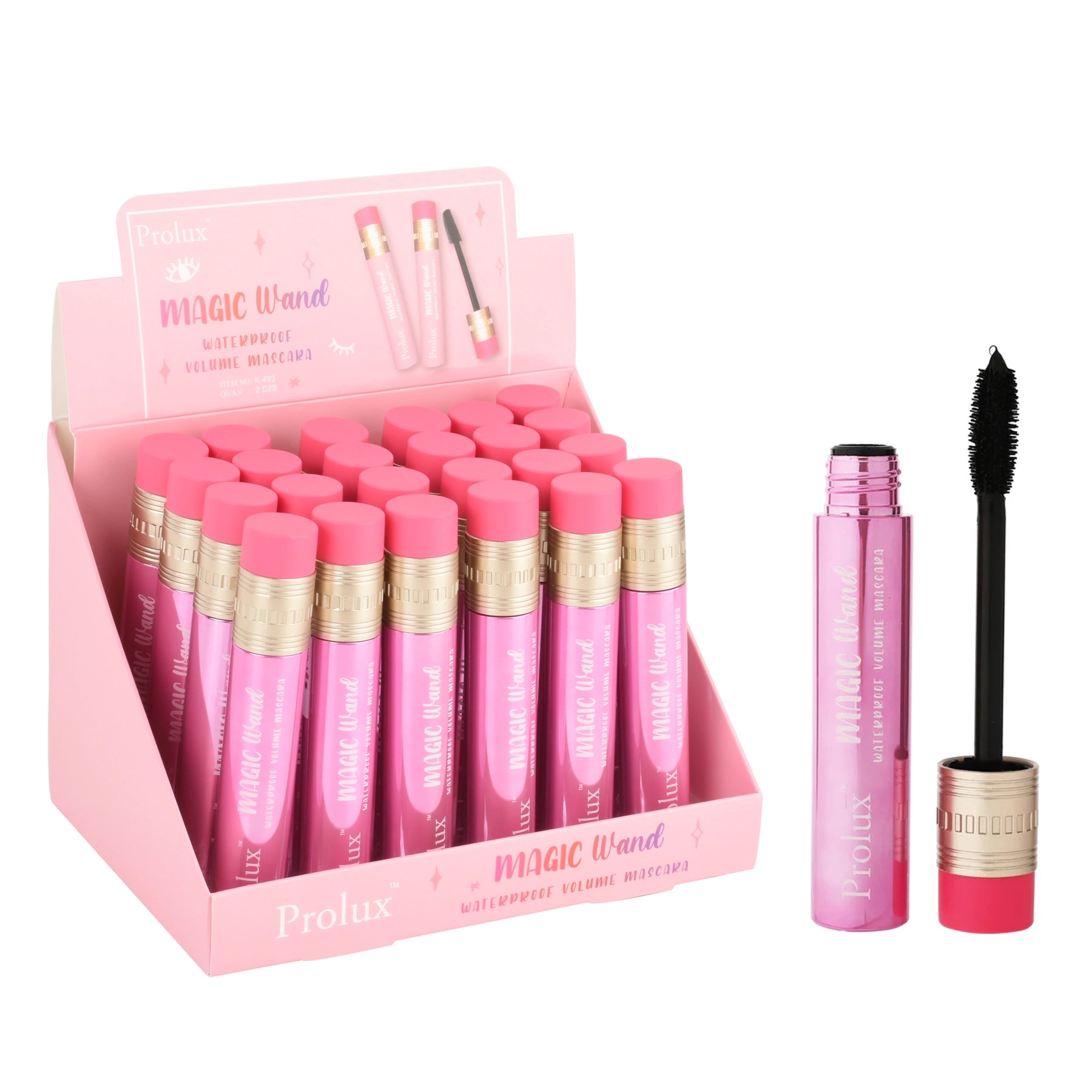 Prolux - Magic Wand Waterproof Volume Mascara