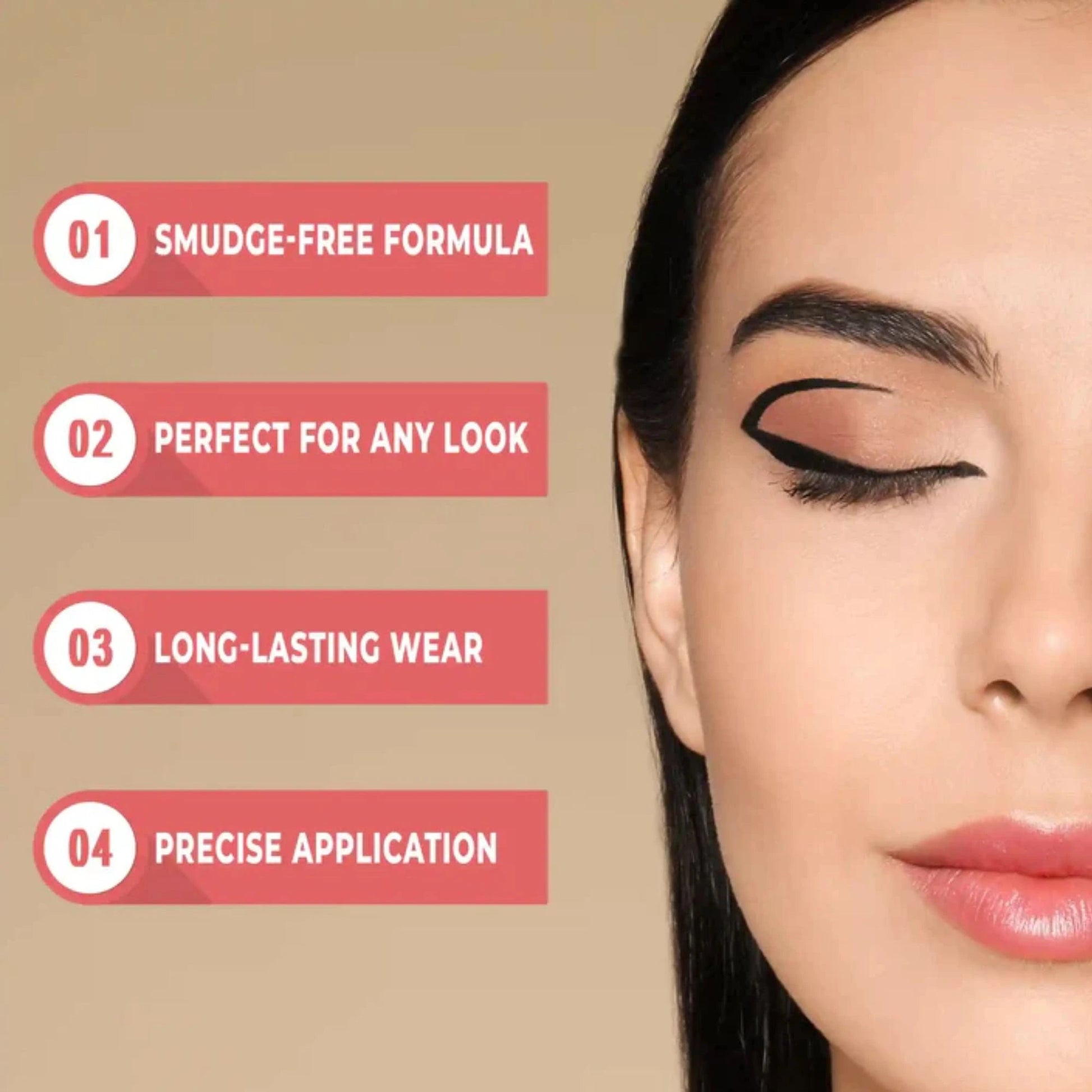 Prolux - Waterproof Eyeliner Pen - TRUECOLOR WHOLESALE