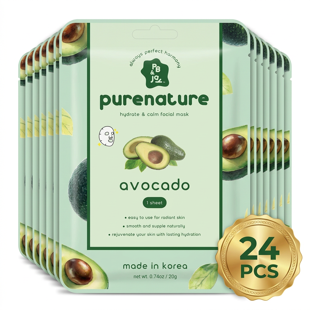 PB & JAY - Purenature Face Mask - AVOCADO