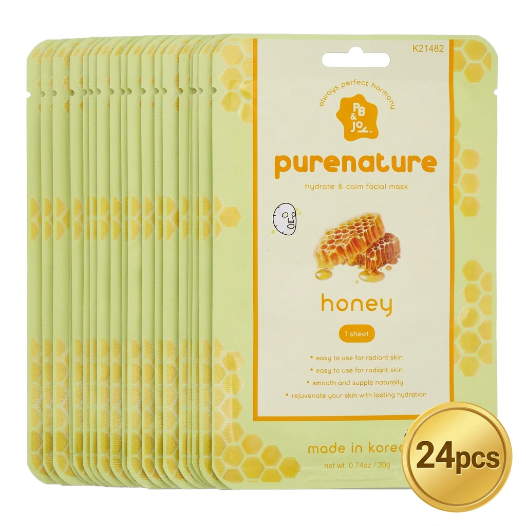 PB & JAY - Purenature Face Mask - HONEY
