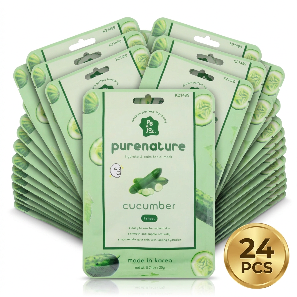 PB & JAY - Purenature Face Mask - CUCUMBER