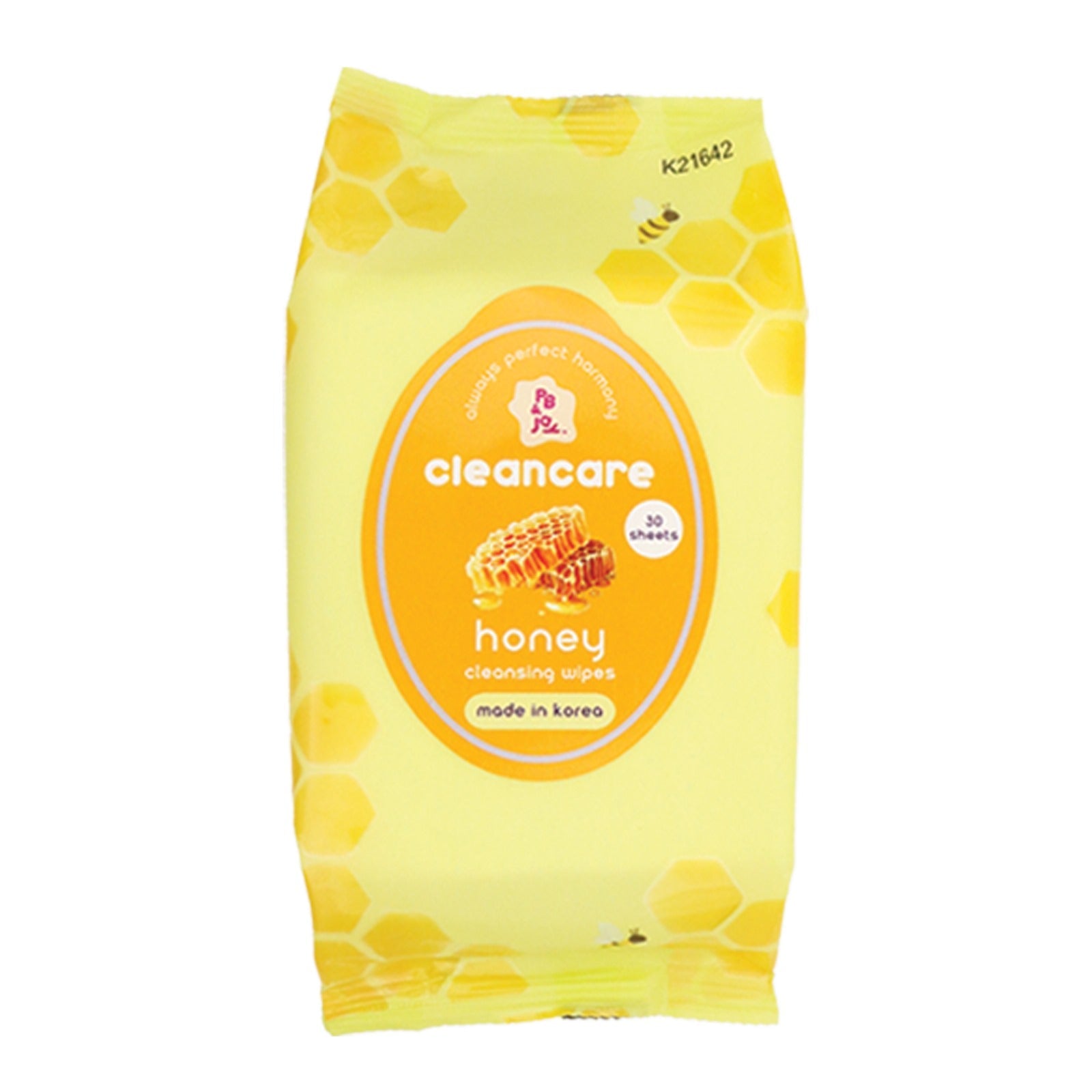 PB & JAY - Cleancare Cleansing Wipes Honey - TRUECOLOR WHOLESALE
