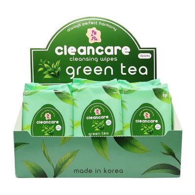 PB & JAY - Cleancare Cleansing Wipes Green Tea - TRUECOLOR WHOLESALE