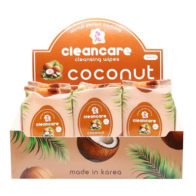 PB & JAY - Cleancare Cleansing Wipes Coconut - TRUECOLOR WHOLESALE