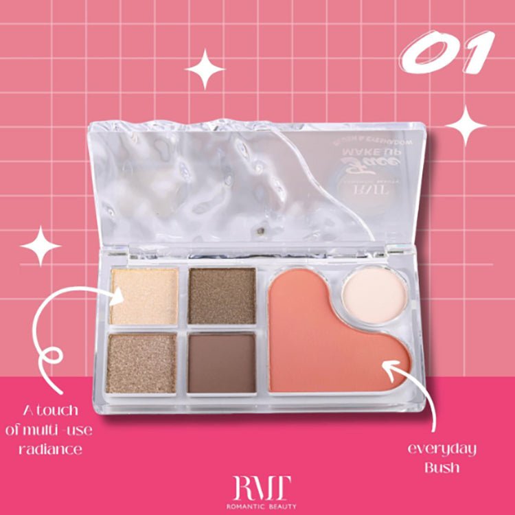 Romantic Beauty - Face Make Up Blush & Eyeshadow - TRUECOLOR WHOLESALE