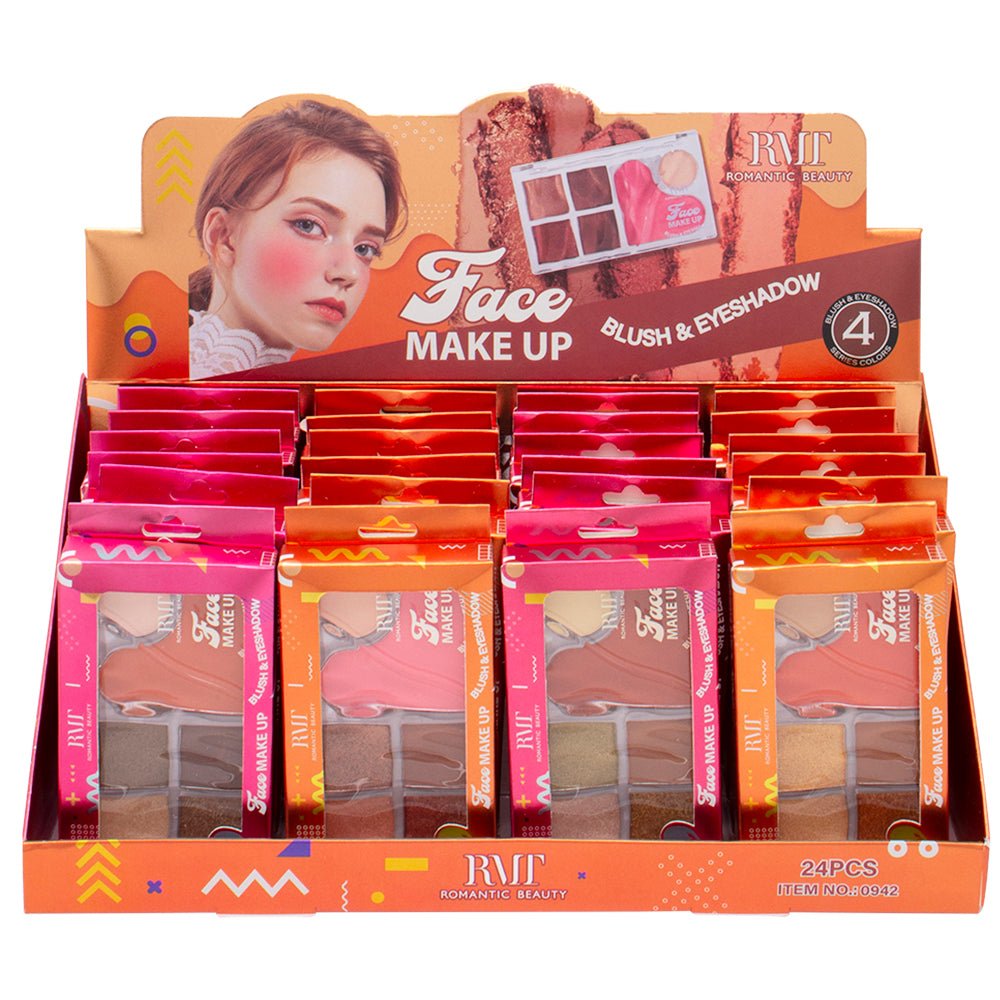 Romantic Beauty - Face Make Up Blush & Eyeshadow - TRUECOLOR WHOLESALE