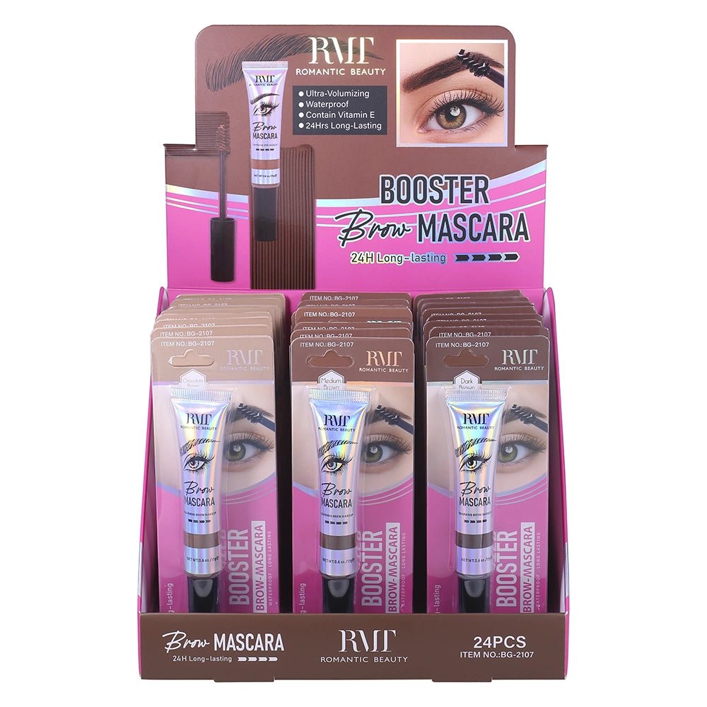 ROMANTIC BEAUTY - BOSSTER Brow Mascara 24Hrs - TRUECOLOR WHOLESALE